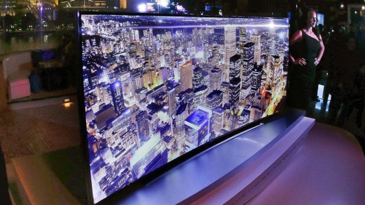 Presentación de un televisor de ultra alta definición (UHD), o 4K, en la International Consumer Electronics Show, en Las Vegas (EEUU).-JULIE JACOBSON