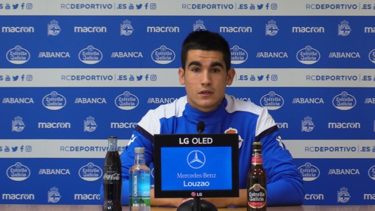 Valín será presentado el lunes próximo como jugador numantino. Web Deportivo