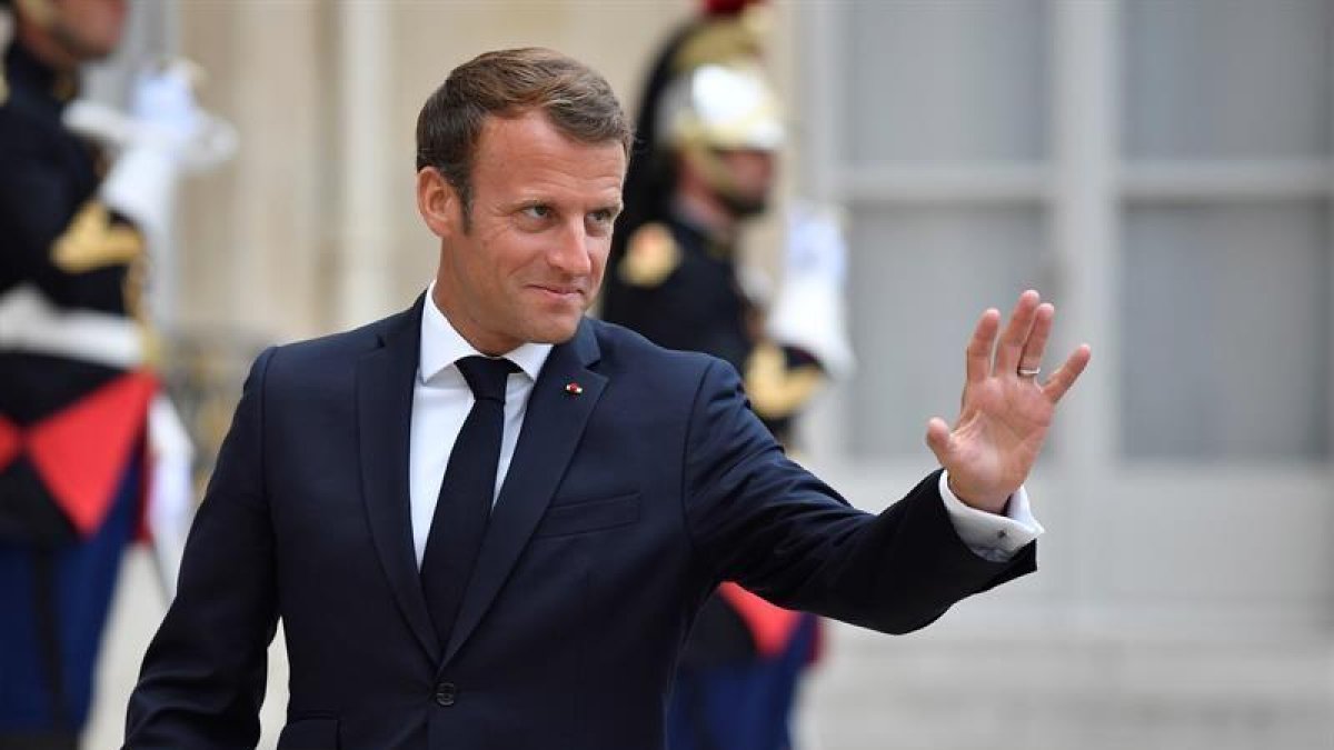 Emmanuel Macron.-EFE