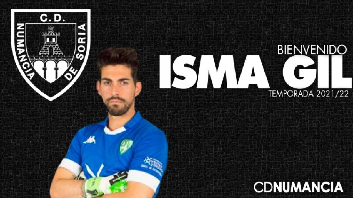 Ismael Gil nuevo jugador numantino. HDS