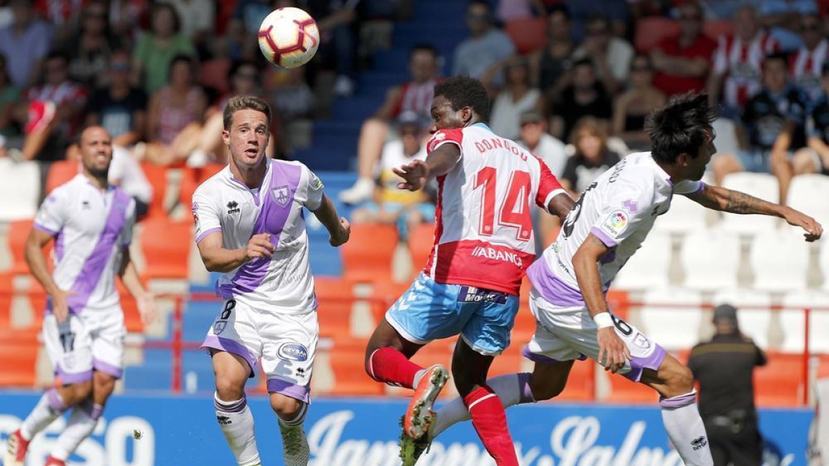 El Numancia pagó muy caro sus errores defensivos en Lugo.-Área 11