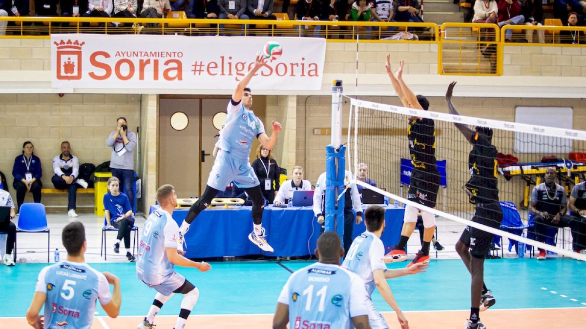 El Río Duero ganaba por última vez a Teruel en la final de la Copa del Rey. MARIO TEJEDOR