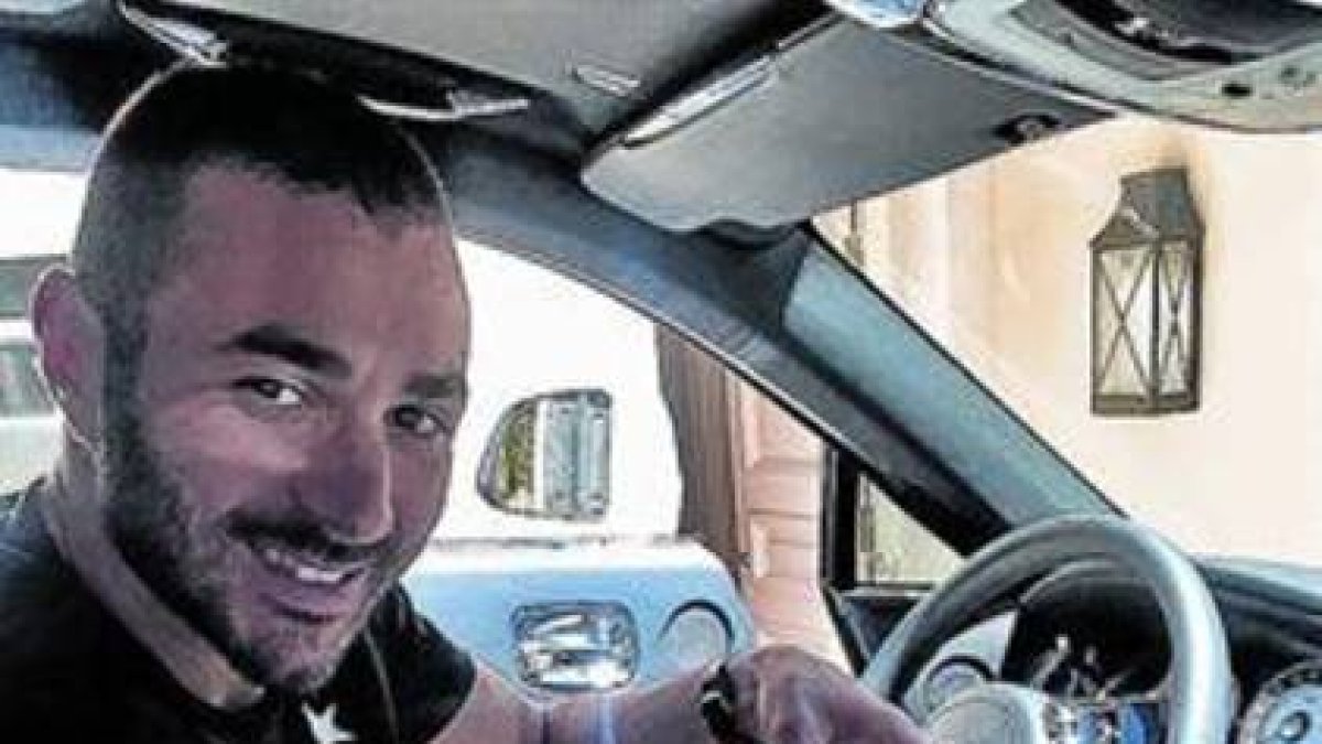 El francés colgó esta fotografía en su cuenta de instagram cuando fue parado por la policía a finales de mayo.-Foto: INSTAGRAM
