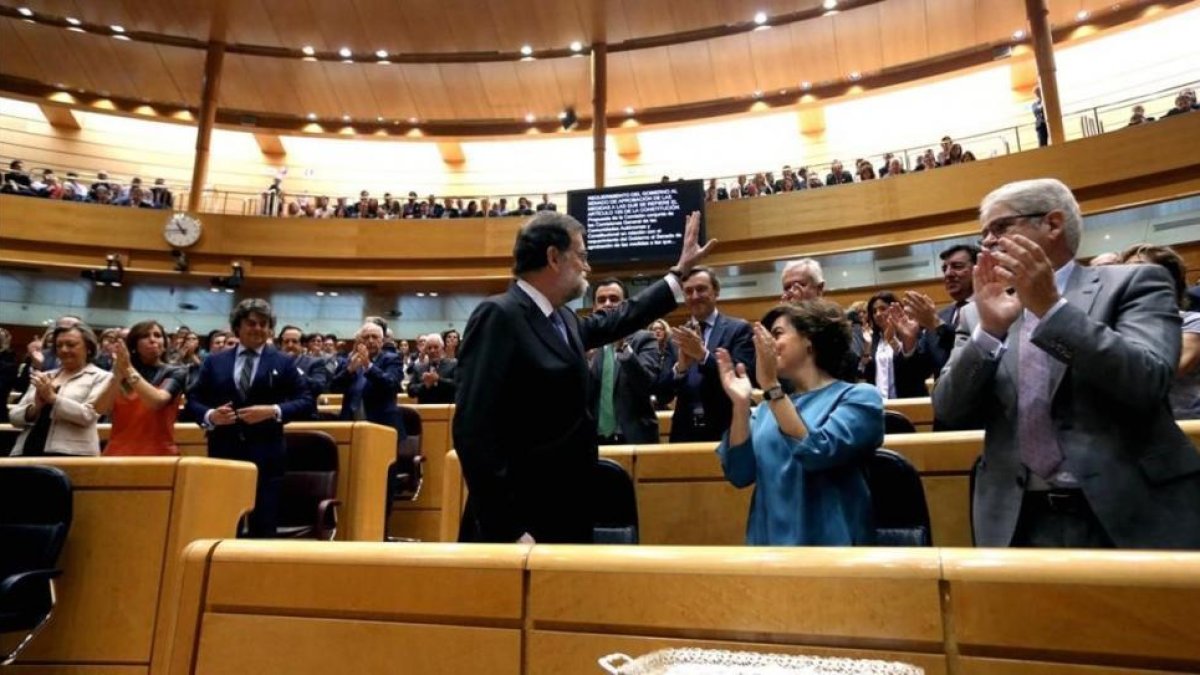 El Pleno del Senado que dará el aval al artículo 155.-JUAN MANUEL PRATS