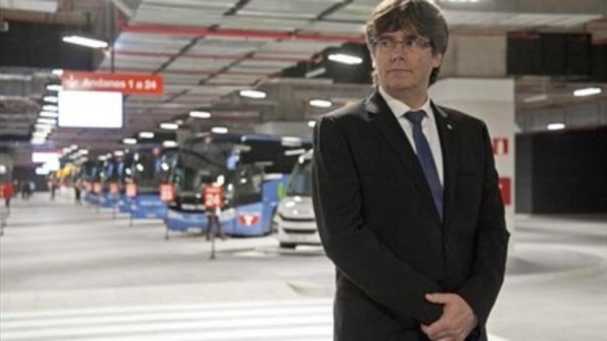 El 'president' Carles Puigdemont.-
