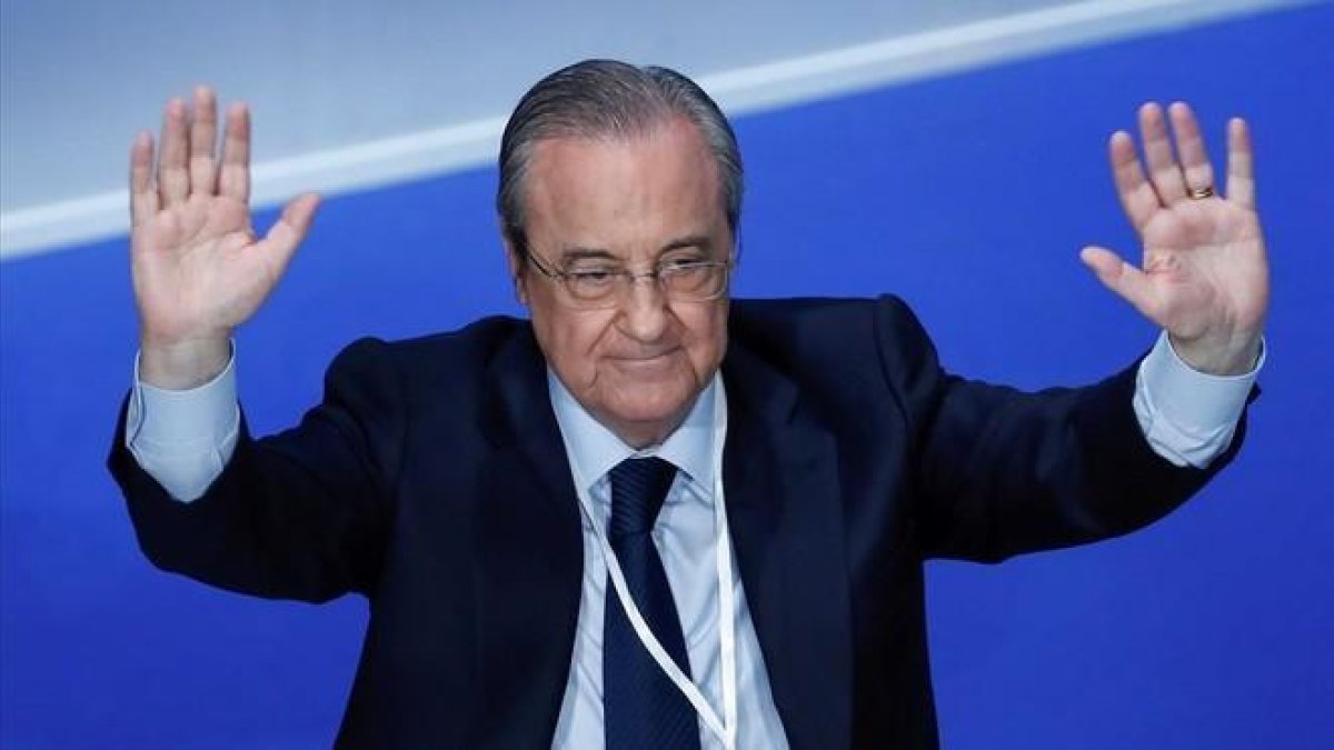 El presidente del Real Madrid, Florentino Pérez. / EMILIO NARANJO (EFE)-EFE / EMILIO NARANJO