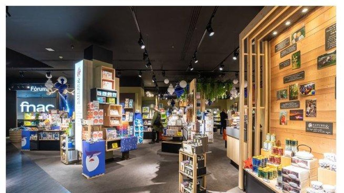 La tienda de Nature & Découvertes (N&D) en el Fnac de la Illa Diagonal.-