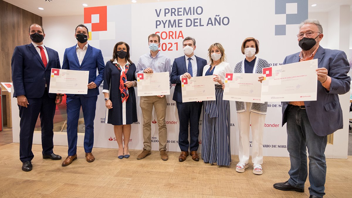 Ganadores de la pasada edición. MARIO TEJEDOR