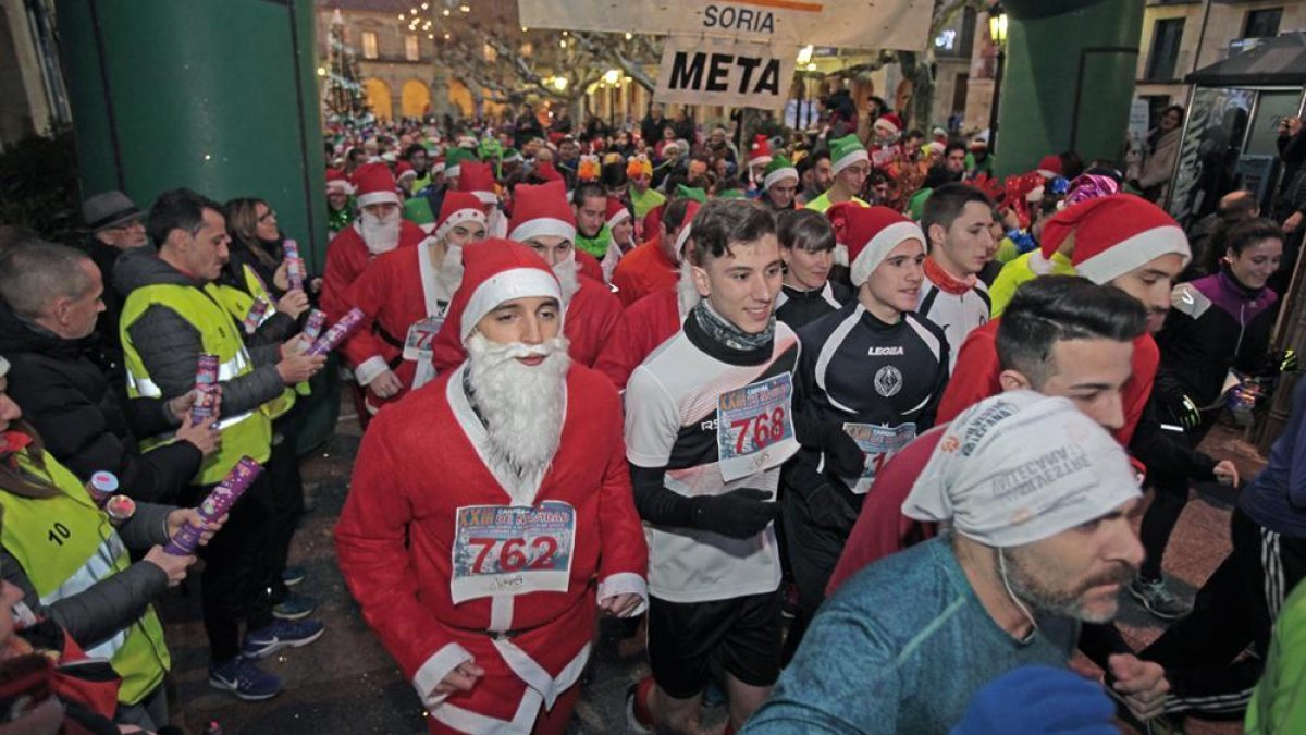 Imagen de la Popular de Navidad que se celebraba el año pasado en la capital soriana.-Mario Tejedor