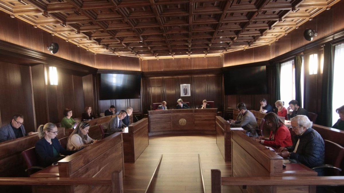 Pleno del Ayuntamiento de Soria. GONZALO MONTESEGURO