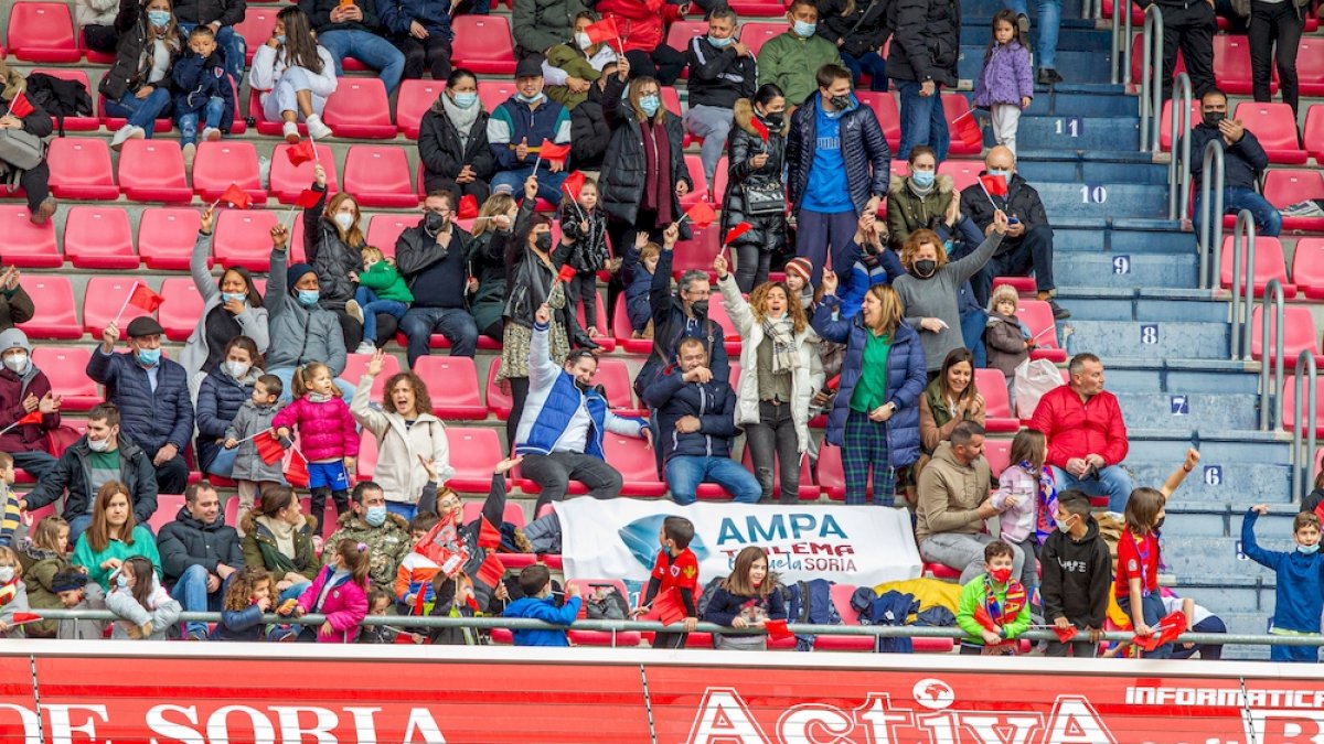 El Numancia que Los Pajaritos presente una gran entrada este domingo ante el Ebro. MARIO TEJEDOR