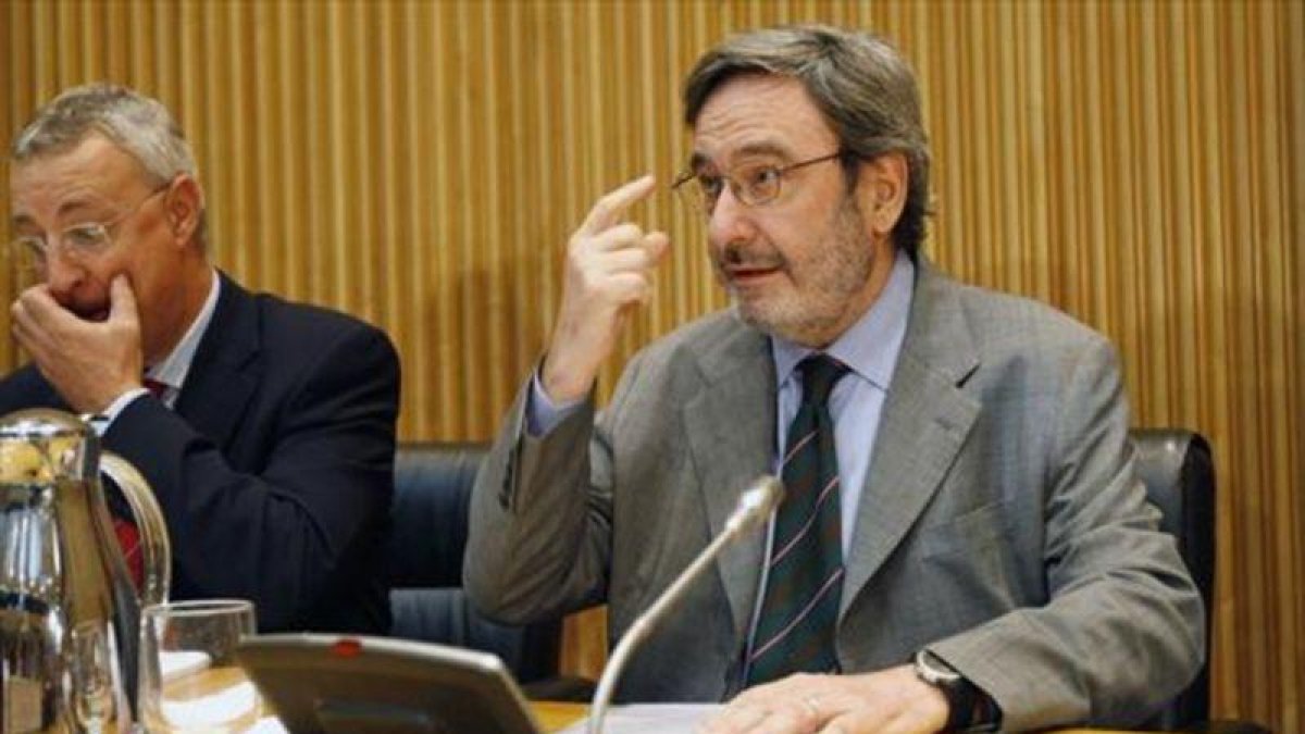 NARCÍS SERRA Presidente de Cataluña Caixa entre el 2005 y el 2010.-JUAN MANUEL PRATS / JOAN CORTADELLAS
