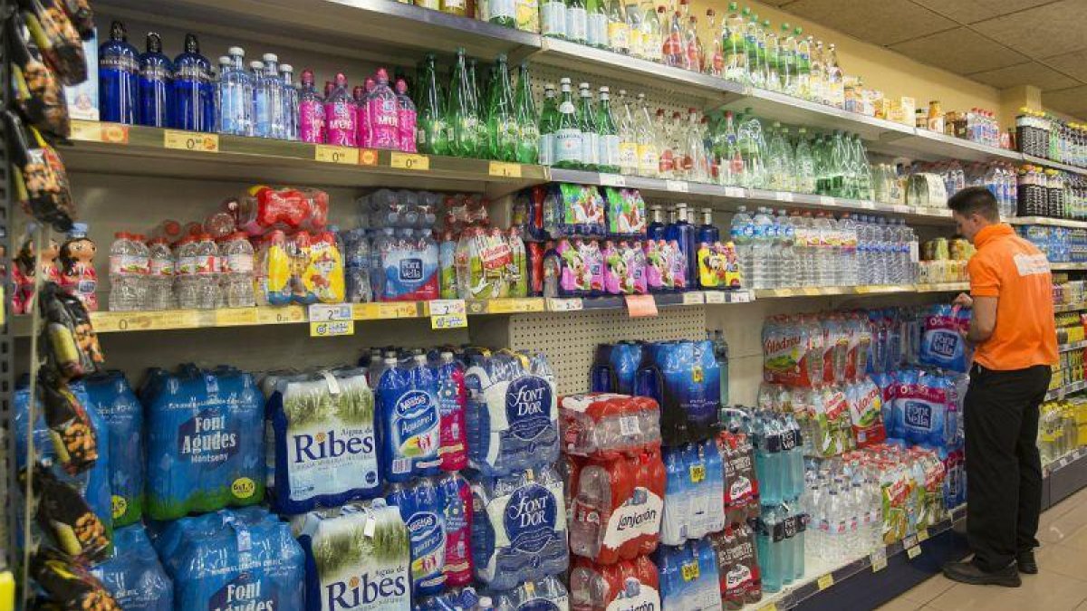 Lineal de un supermercado.-ALBERT BERTRAN