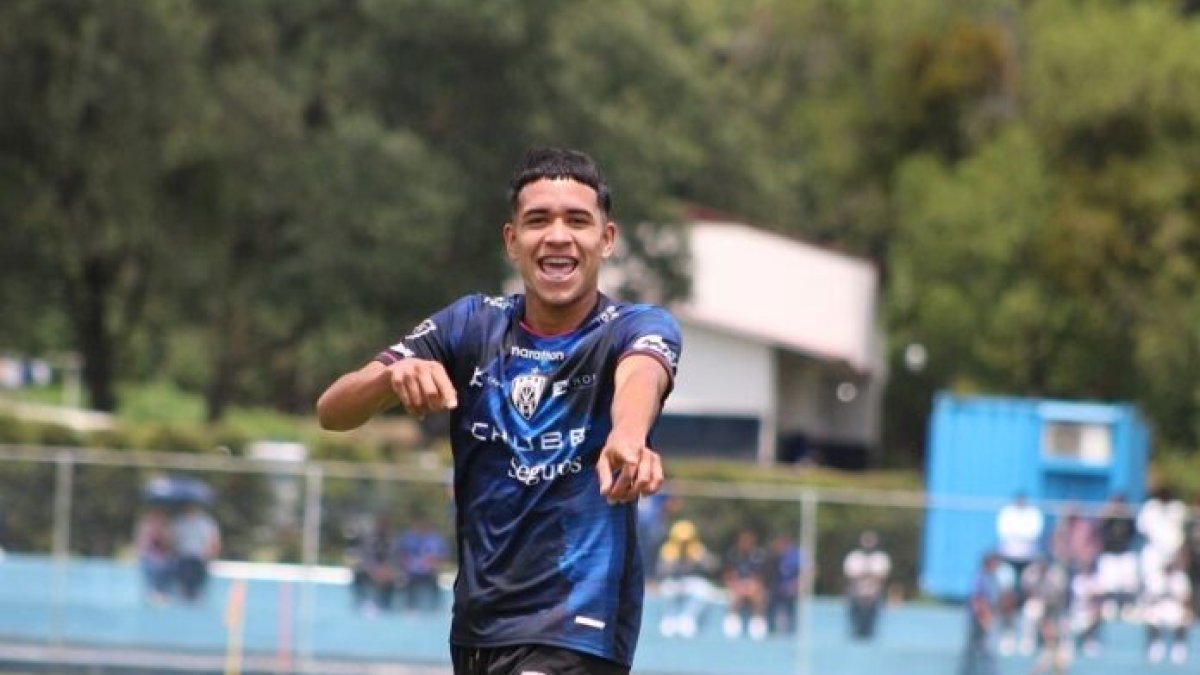 Kendry Páez, jugador de Independiente del Valle vendido al Chelsea. HDS