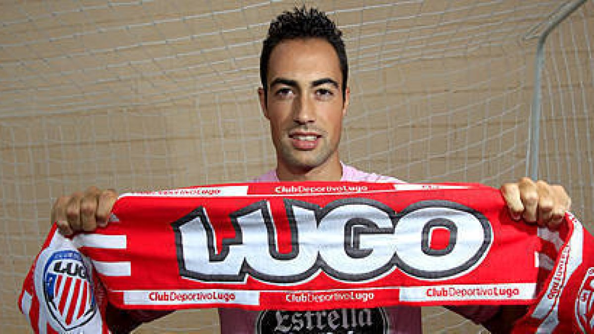 El ex rojillo Manuel Pavón está haciendo una buena temporada en el C.D. Lugo. / EL PROGRESO-