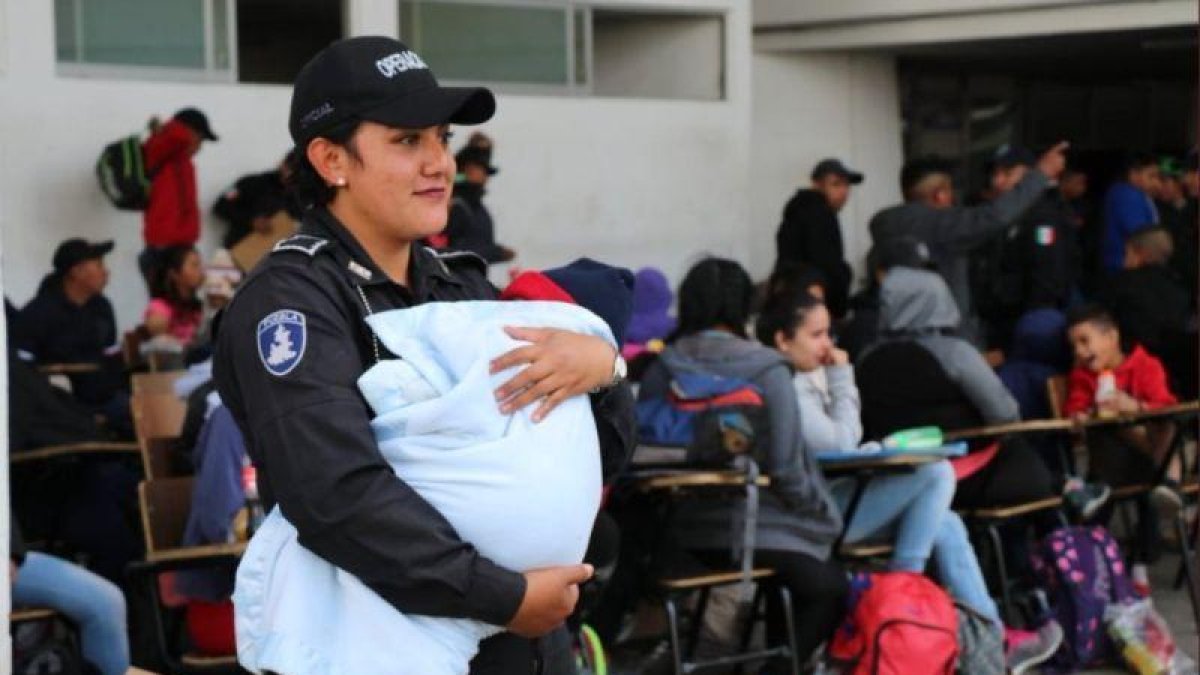 Las víctimas, 68 hombres, 29 mujeres, 20 niñas, 39 niños y 3 bebés recibieron atención médica y realizaron su declaración ante las autoridades ministeriales.-TWITTER