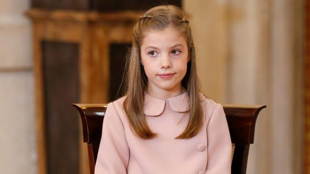 La infanta Sofía cumple 12 años.-MARISCAL (EFE)