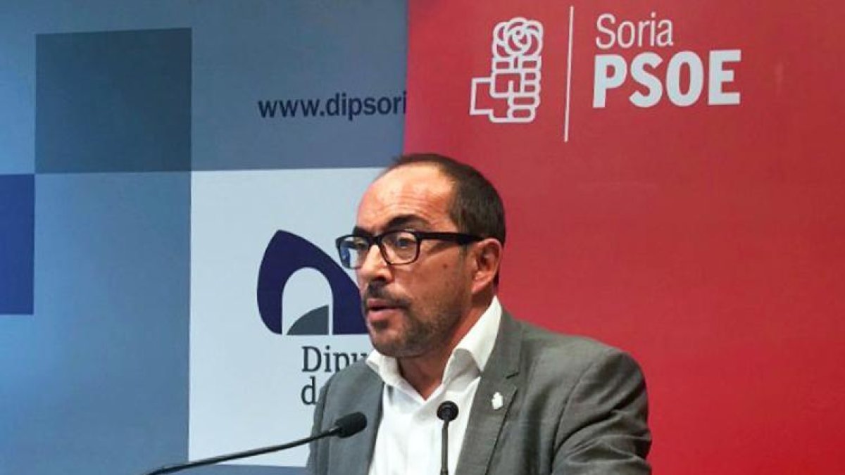 Luis Rey, portavoz del PSOE en la Diputación.-HDS