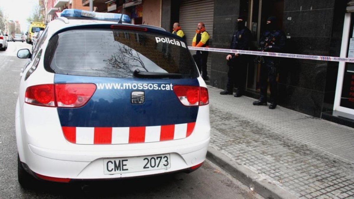 Un coche patrulla  de los Mossos dEsquadra.-ACN / NORMA VIDAL