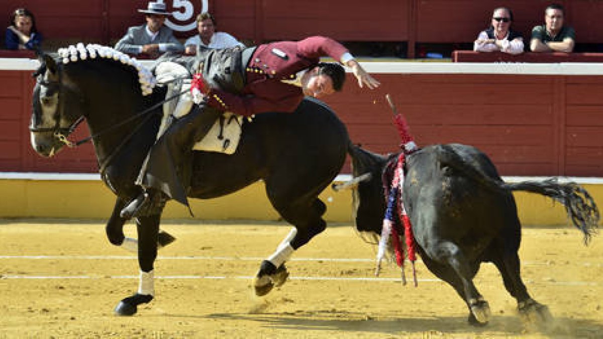 El triunfador de la primera de San Juan. / ÁLVARO MARTÍNEZ-