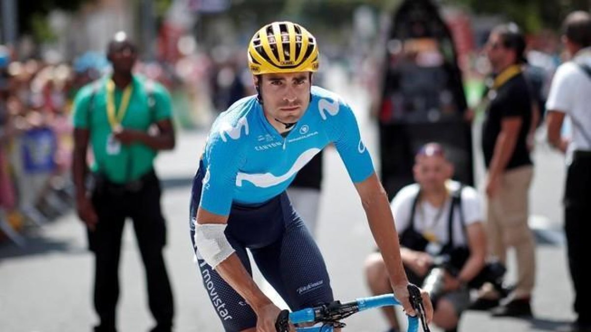 Mikel Landa, durante el Tour.-REUTERS / BENOIT TESSIER