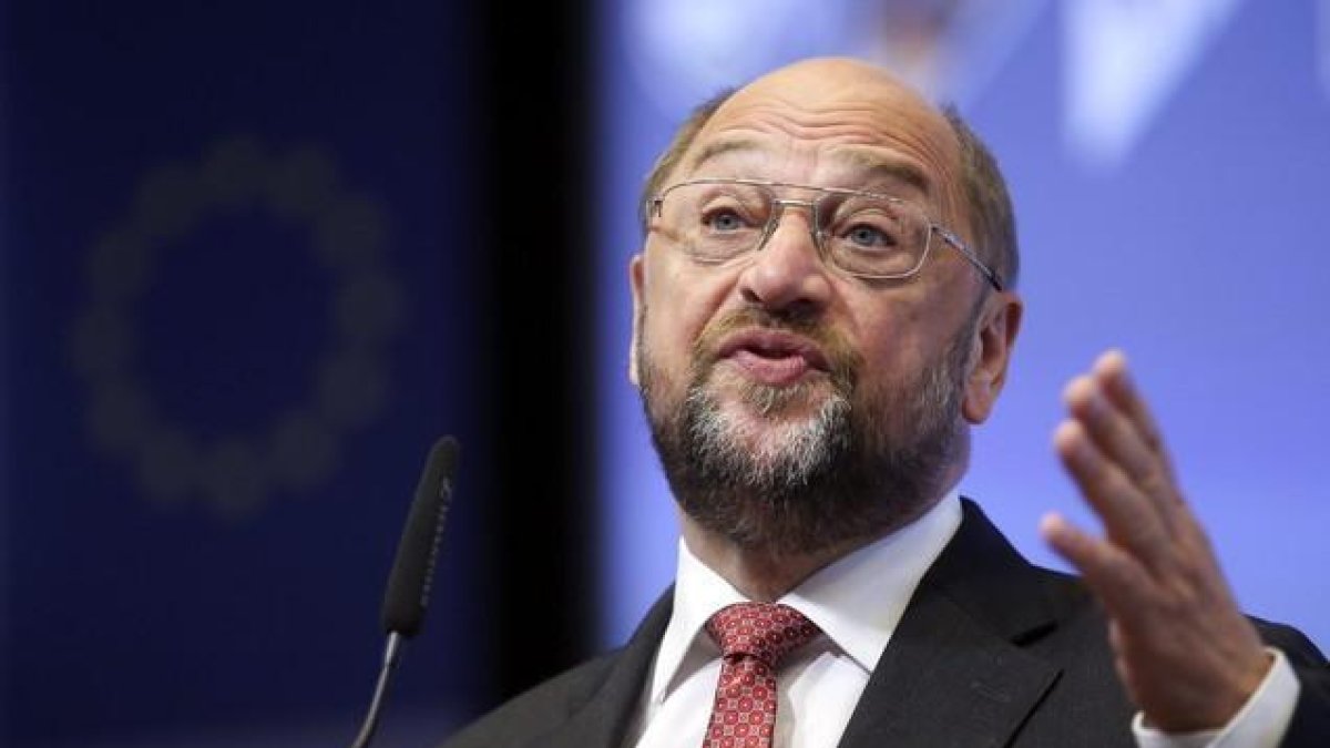 El presidente del Parlamento Europeo, Martin Schulz.-EFE / OLIVIER HOSLET