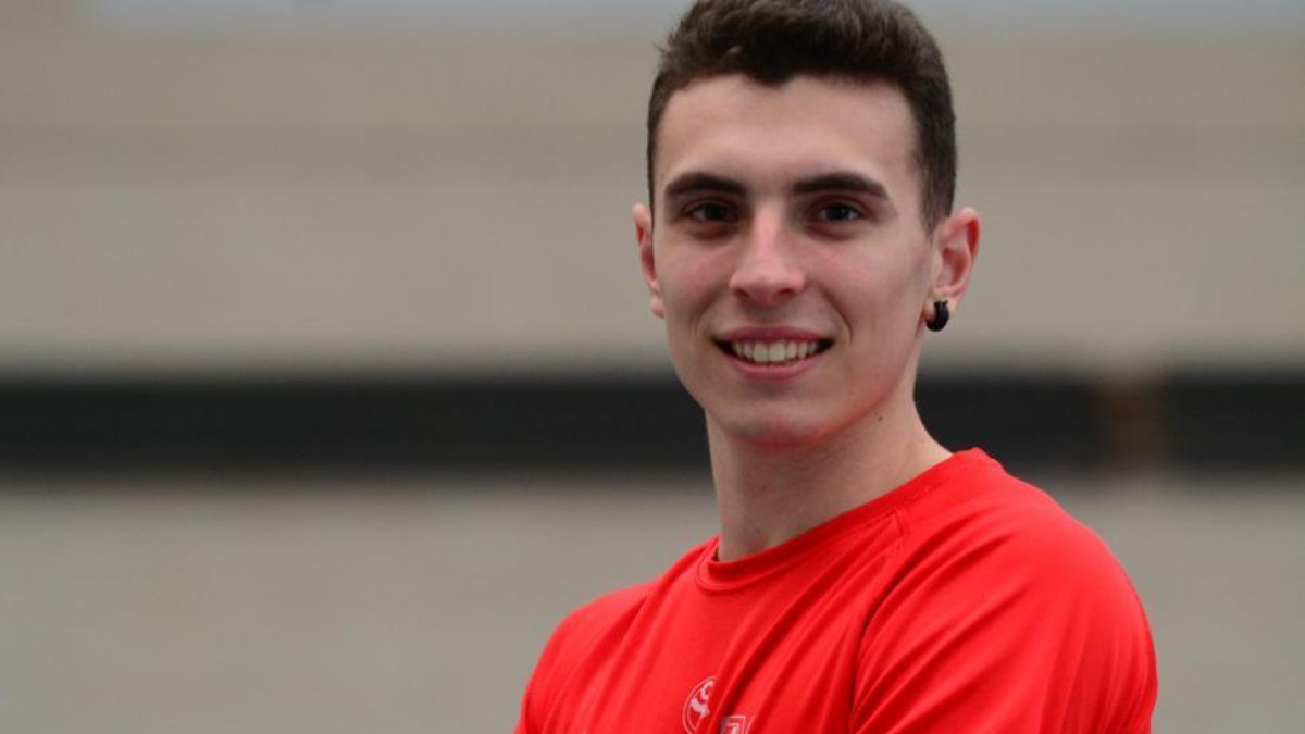 Eugenio Teodoro se proclamó ayer campeón de España júnior.-ÁLVARO MARTINEZ