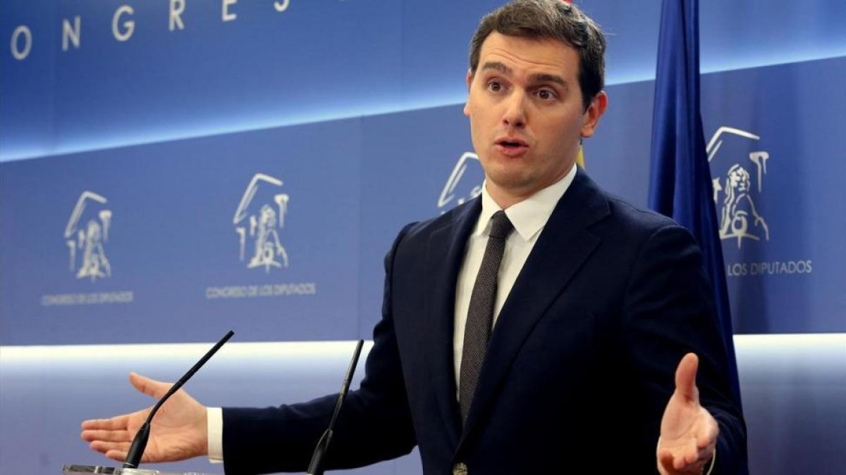 El presidente de Ciudadanos, Albert Rivera-JUAN MANUEL PRATS