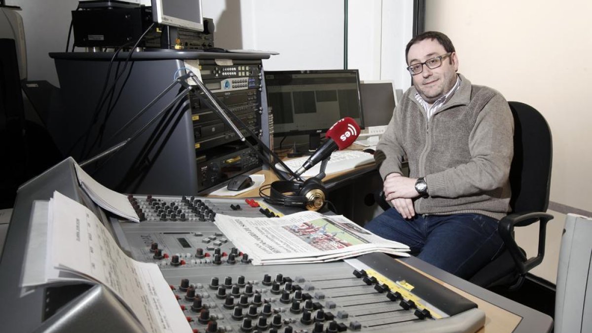 Raúl Alonso en los estudios-HDS