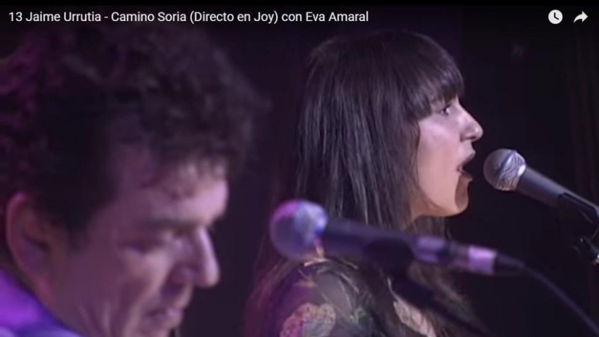 'Camino Soria' en las voces de Amaral y Urrutia es el vídeo soriano más reproducido en el último año.-HDS