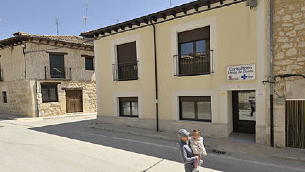 Consultorio médico de Langa. / VALENTÍN GUISANDE-