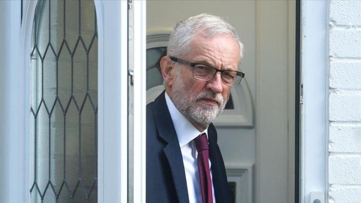El líder laborista Jeremy Corbyn.-PETER SUMMERS (GETTY IMAGES)