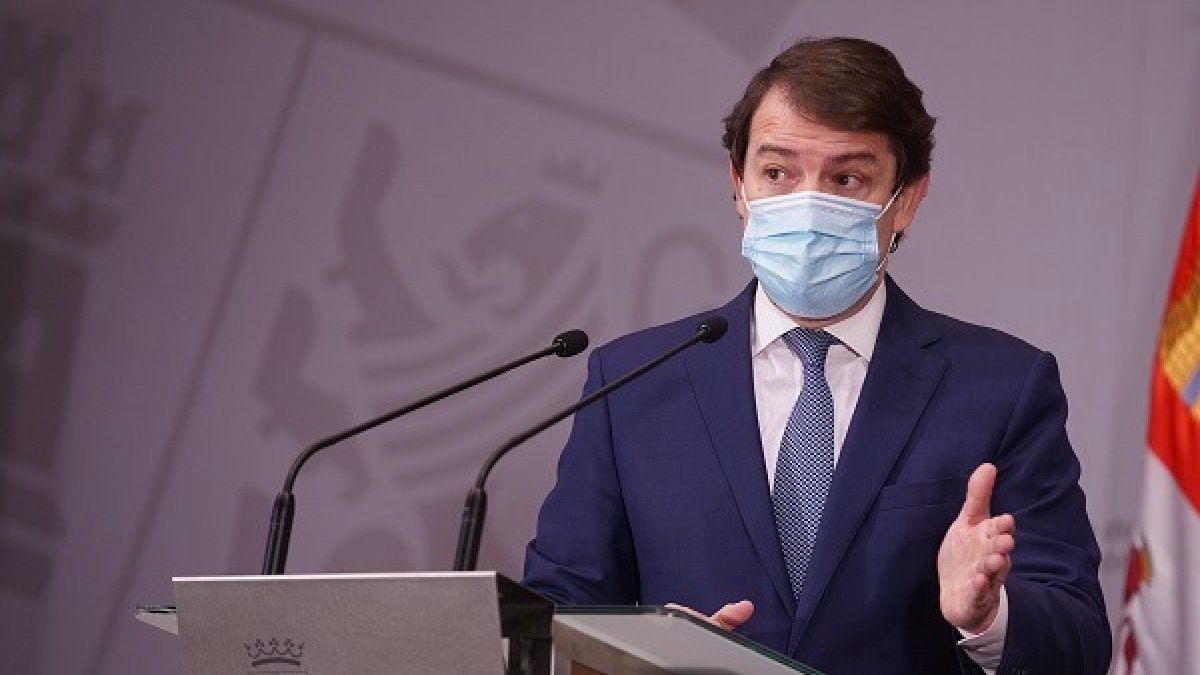 Alfonso Fernández Mañueco, presidente de la Junta de Castilla y León.