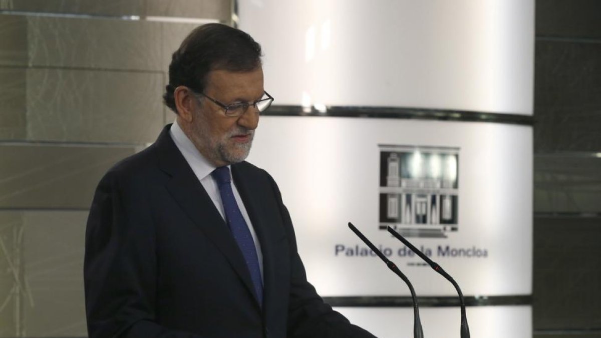 Comparecencia de prensa de Rajoy tras el 'si' al Brexit.-JUAN MANUEL PRATS