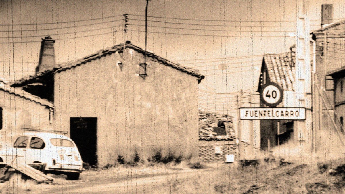 Imagen antigua de Fuentelcarro.-HDS