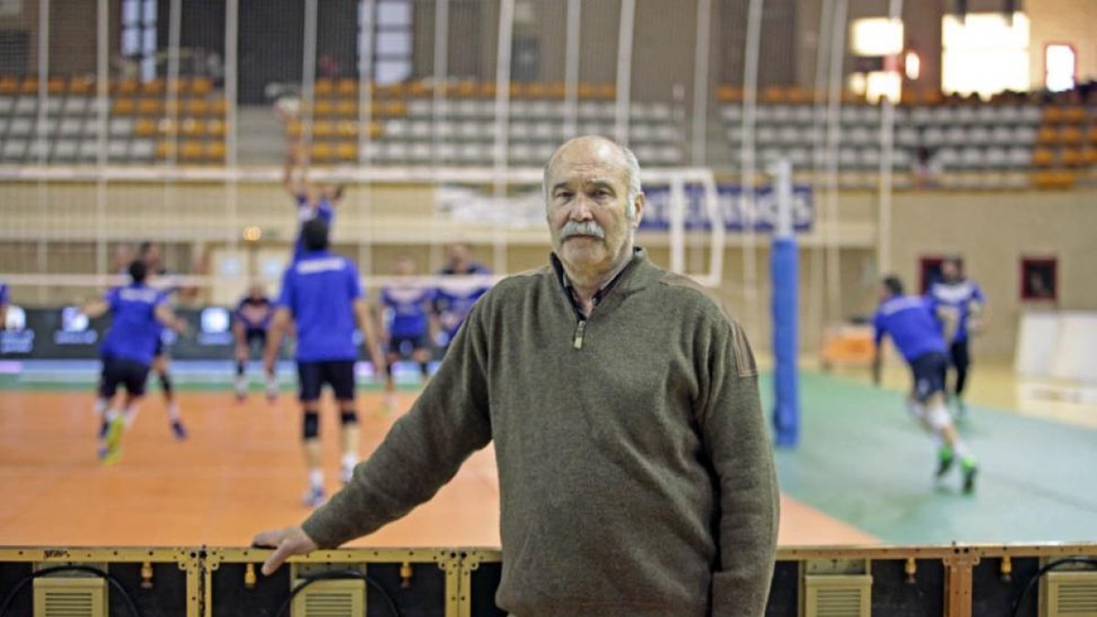 José Miguel Serrato ayer en el pabellón de Los Pajaritos.-Mario Tejedor