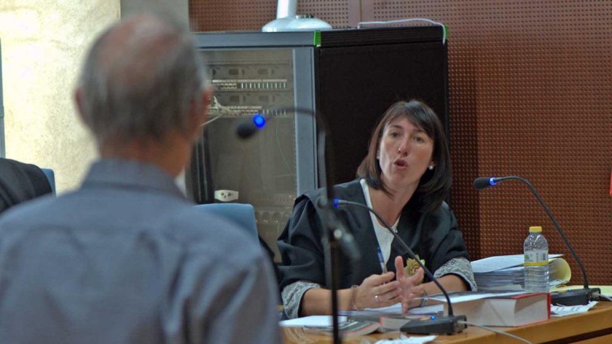 El acusado en la declaración ante el juez-Mario Tejedor