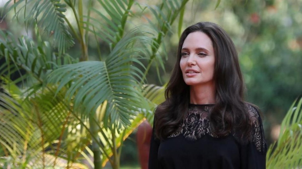 Angelina Jolie, el pasado sábado en Camboya.-REUTERS / SAMRANG PRING
