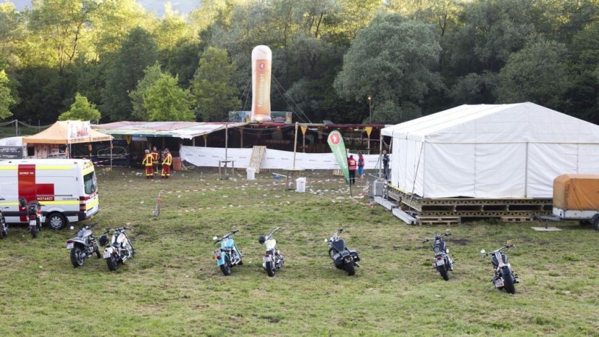 El lugar de los hechos, en Nenzing (Austria).-DIETMAR MATHIS / AFP