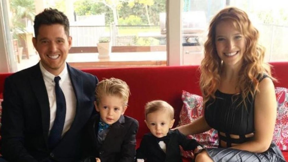 El hijo de Michael Bublé inicia las sesiones de quimioterapia.-