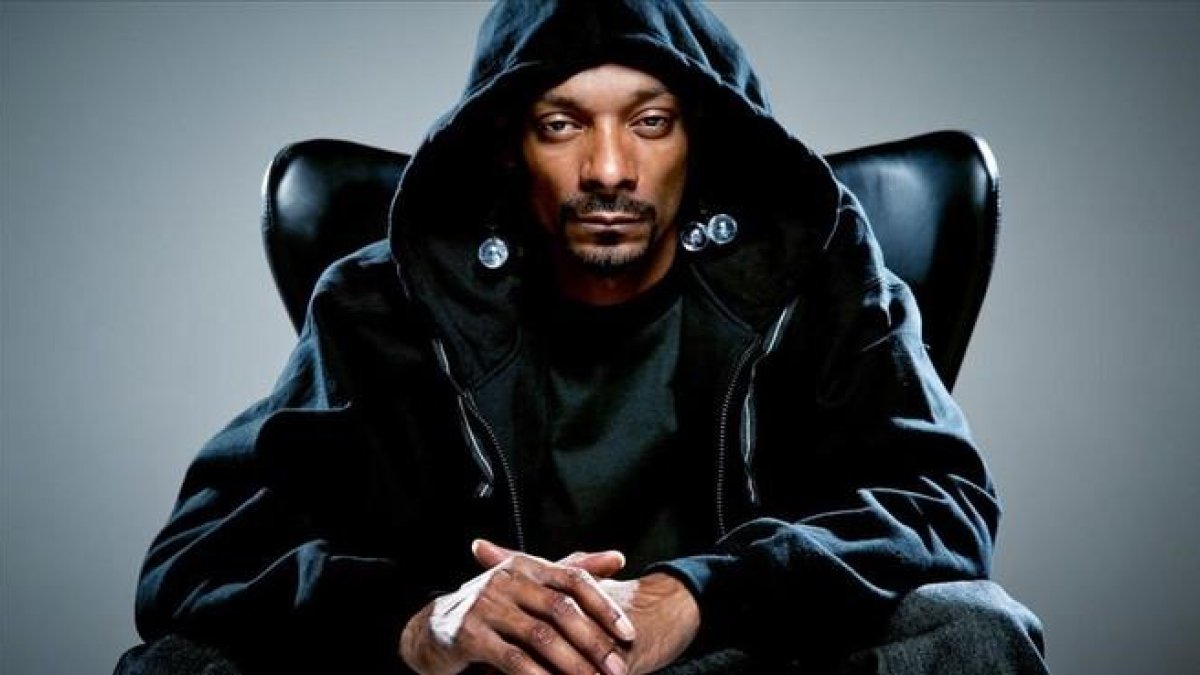 El rapero norteamericano Snoop Dogg.-