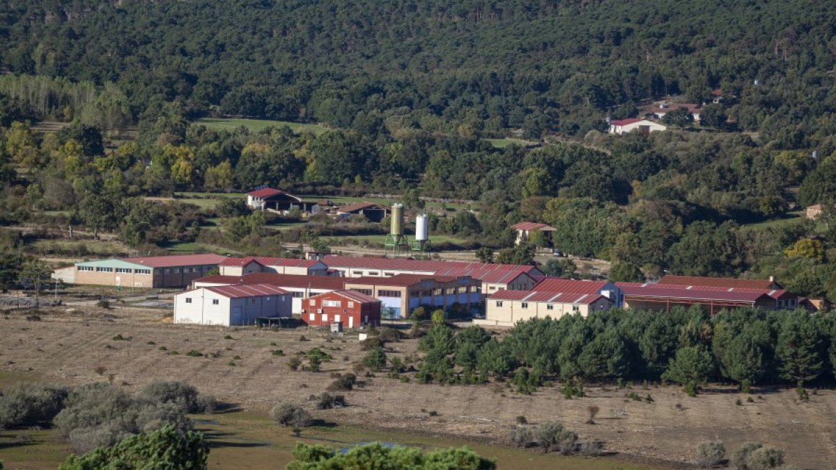 Polígono industrial de Vinuesa en una imagen de archivo. HDS