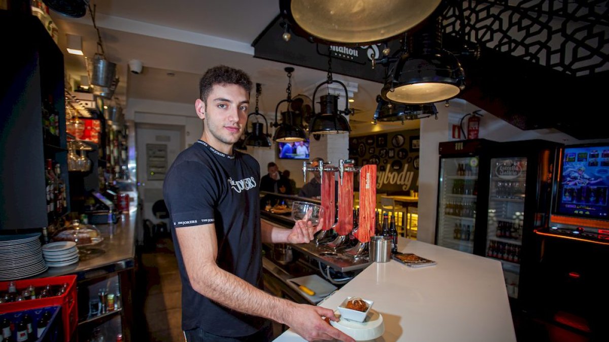 Concurso de la croqueta en la hostelería soriana. MARIO TEJEDOR