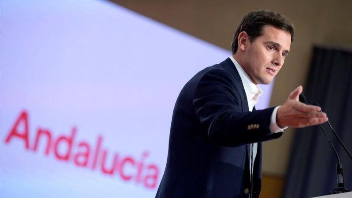 El presidente de Ciudadanos, Albert Rivera.-DANIEL PÉREZ / EFE