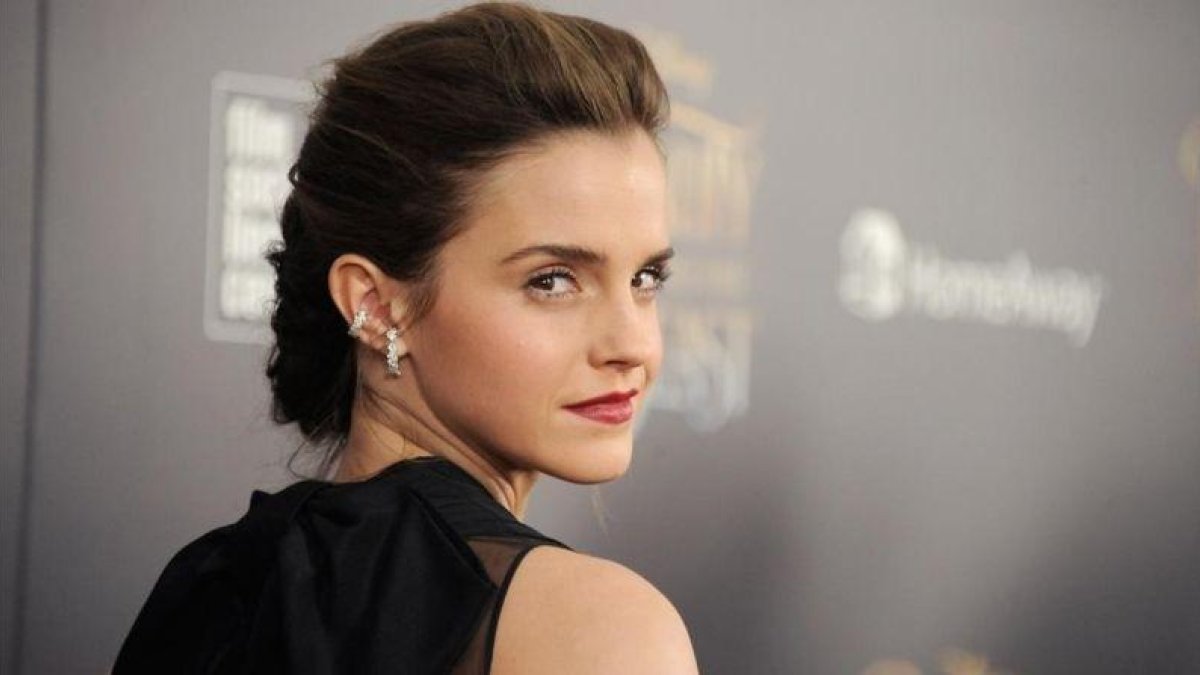 Emma Watson, fotografiada el pasado lunes en Nueva York en una proyección de 'La Bella y la Bestia' en el Allice Tully Hall Lincoln Center.-WIREIMAGE / GARY GERSHOFF