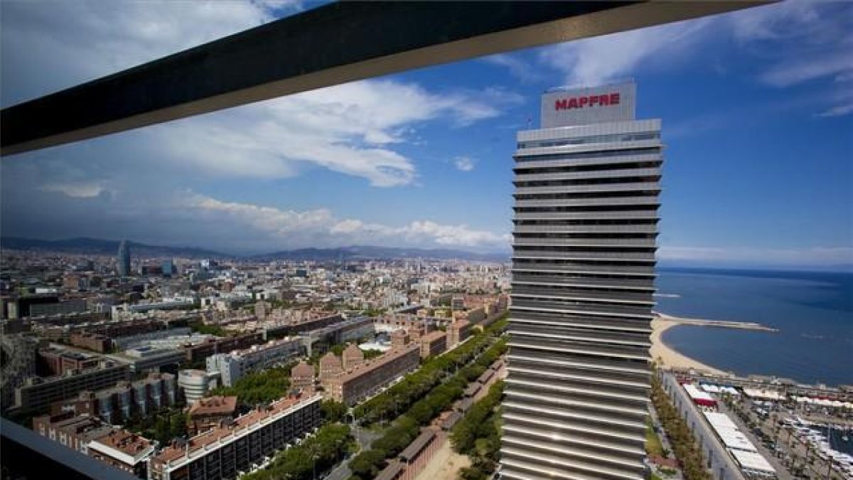Torre Mapfre de Barcelona.-FERRAN NADEU