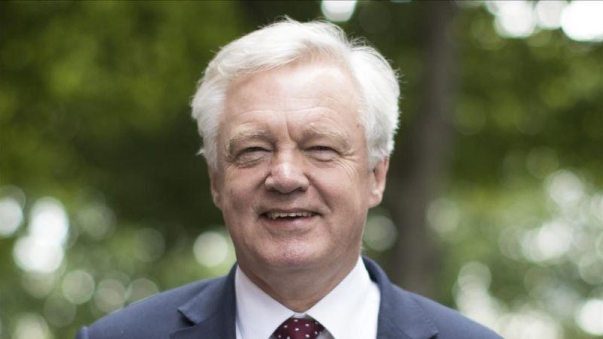 David Davis, este martes 15 de agosto.-GETTY IMAGES / DAN KITWOOD