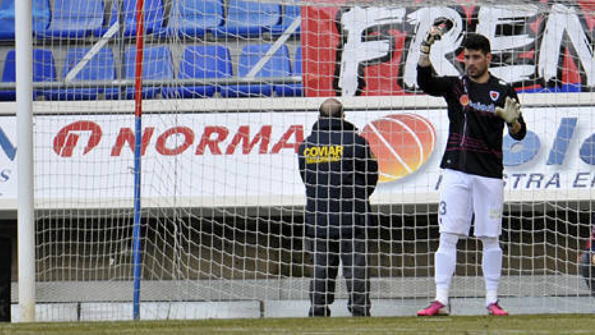 Herrerín acumula 450 minutos sin recibir un gol. / Diego Mayor-
