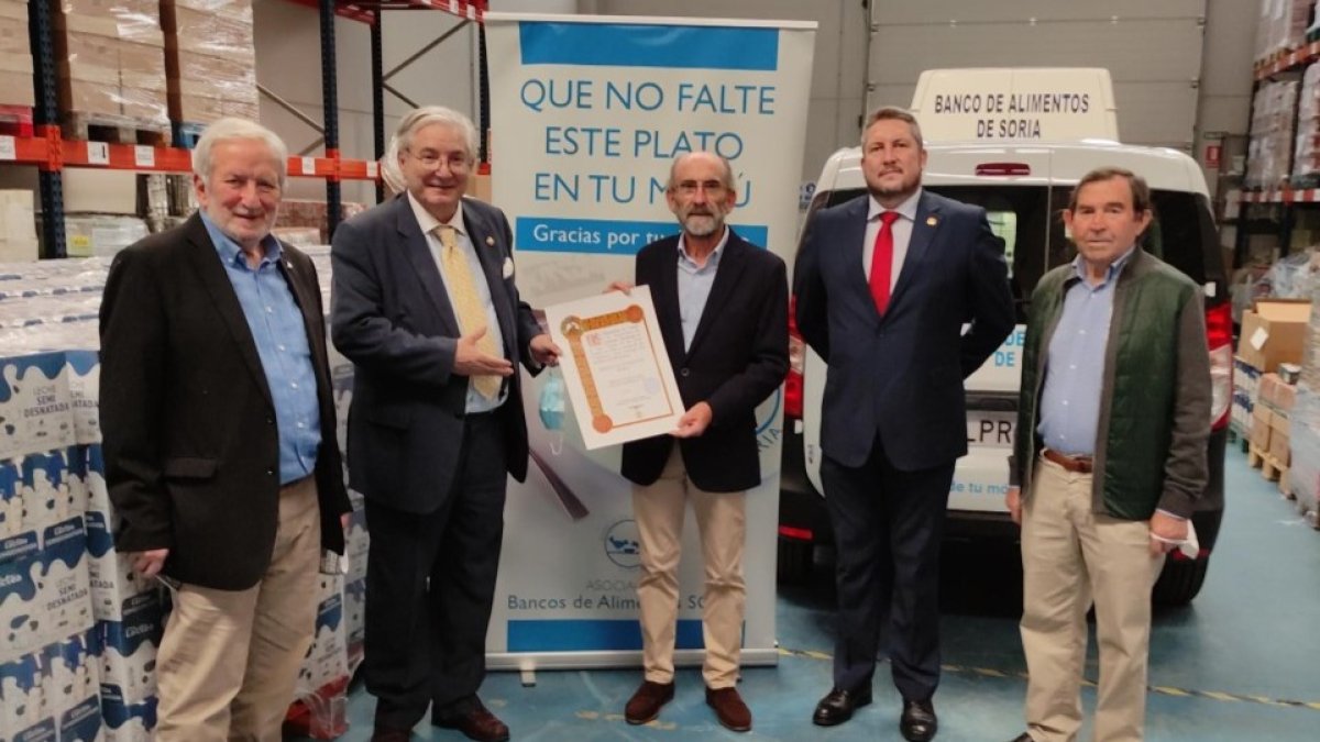 Entrega de la donación. HDS