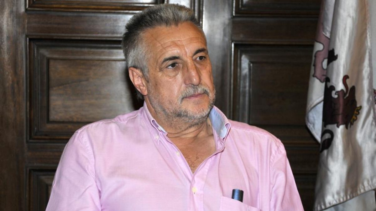El presidente del BM Soria, Carlos Heras, ve a su equipo en la zona alta de la clasificación y con opciones de subir de categoría.-Valentín Guisande